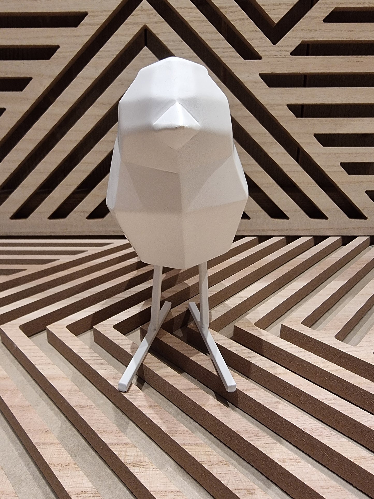 Moderne witte vogel
