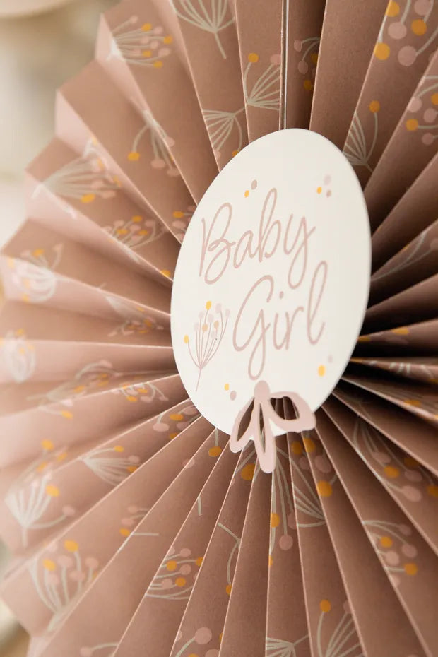 Deco Ventilatorset - Blooming Baby Girl - 3 stuks