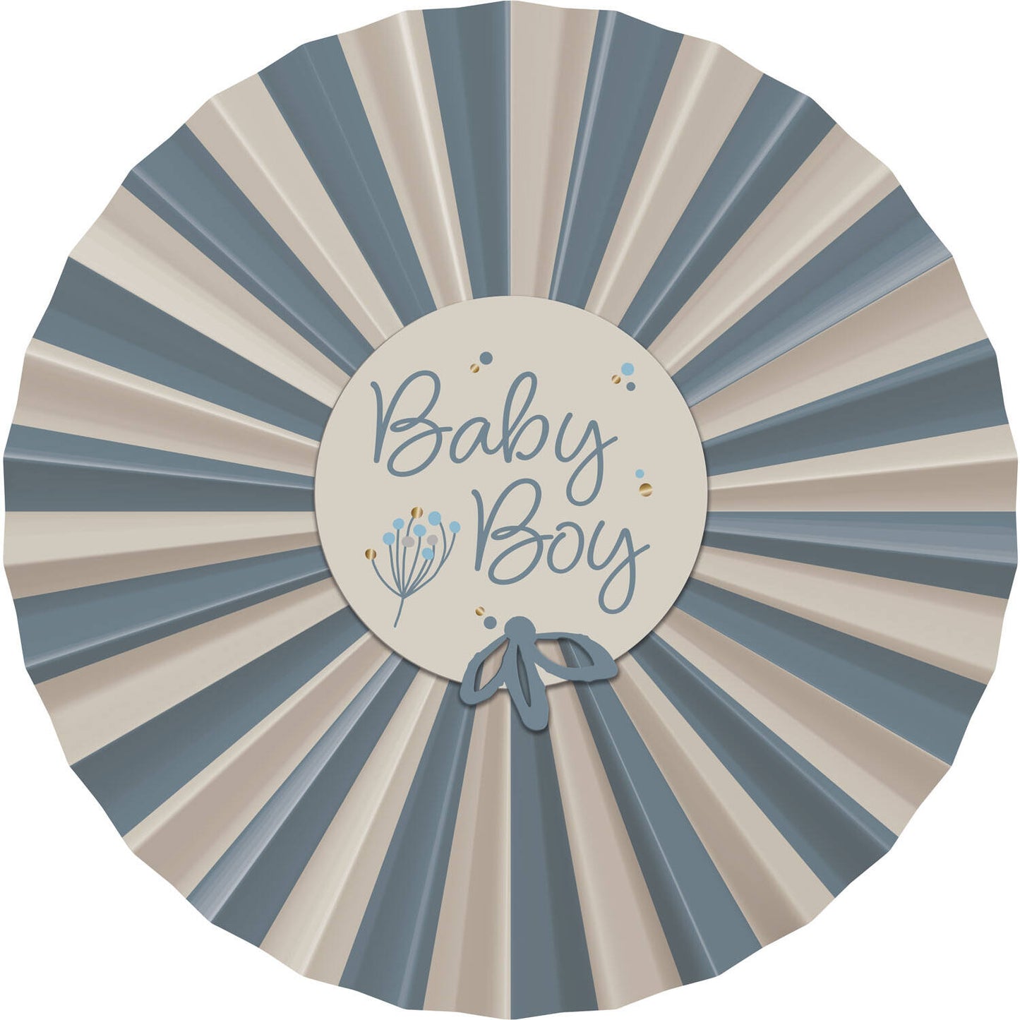 Deco Ventilatorset - Blooming Baby Boy - 3 stuks