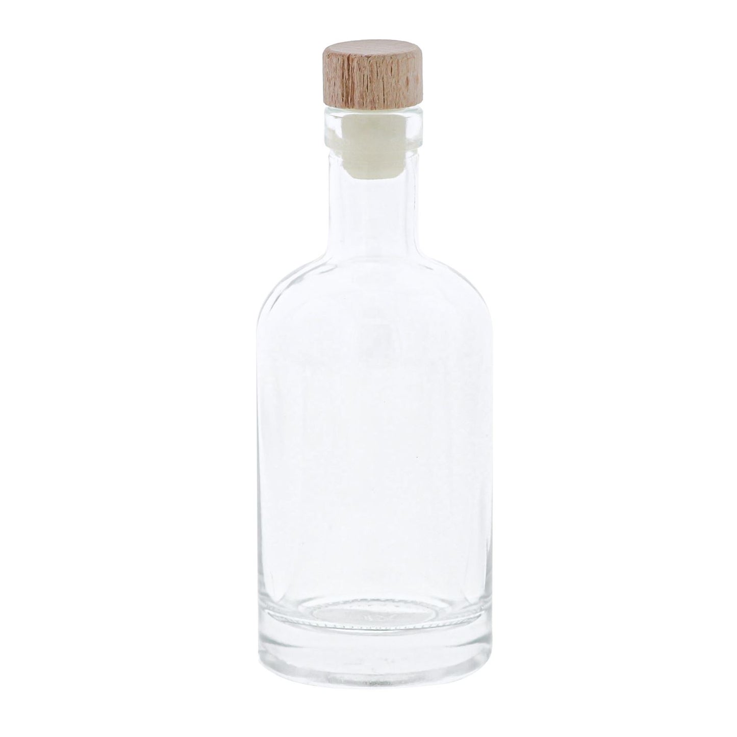 Flesje rond met dikke bodem 100ml