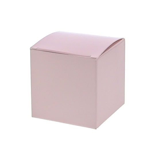 Kubus 5 x 5 x 5 cm rosé goud metallic