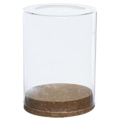Pot met kurk (9x12)cm