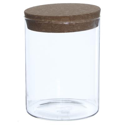 Pot met kurk (9x12)cm