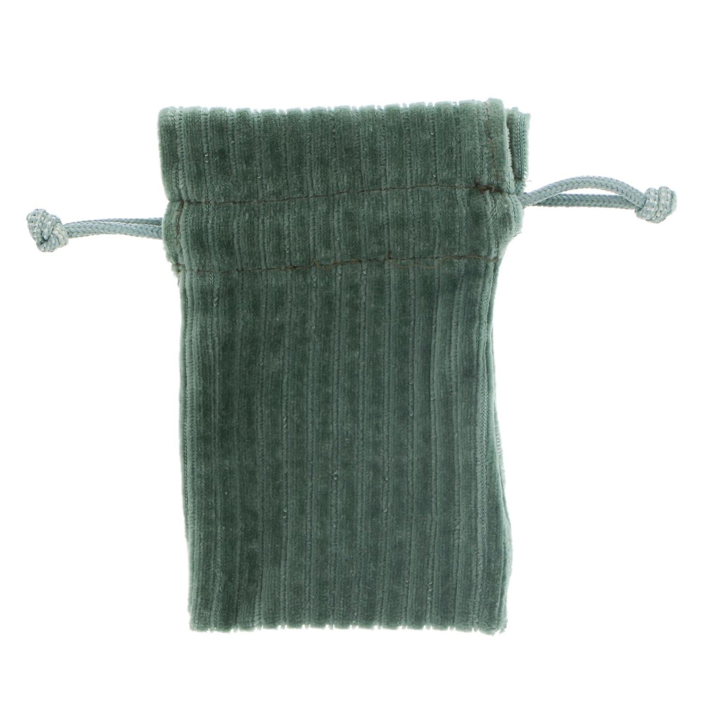 "Velours" stropzakje 12,5 x 8 cm groen 742