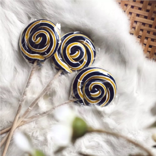 Lolly blauw lijntjes